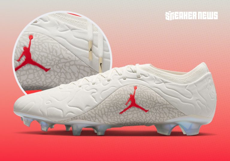 Jordan Tiempo Maestro Elite FG Sail/Infrared 23 leva Jumpman aos gramados