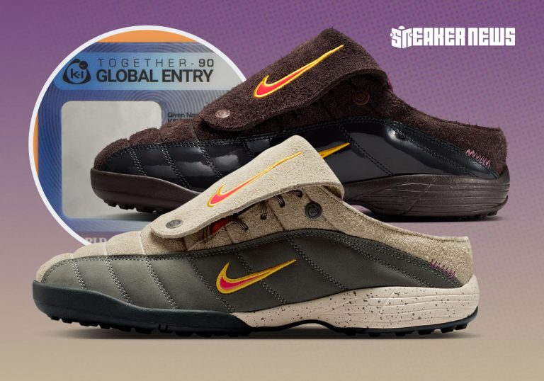 Kids Of Immigrants x Nike T90 Mule celebra cultura imigrante