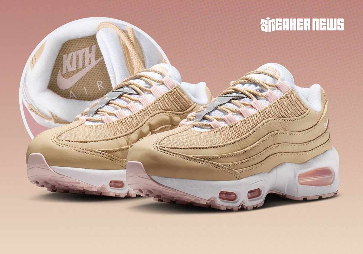 KITH x Nike Air Max 95 Linen infantil ganha lançamento global
