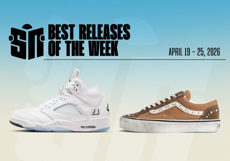 Lançamentos de sneakers da semana trazem Air Jordan 5 White Metallic e Kobe Siempre Hermanos