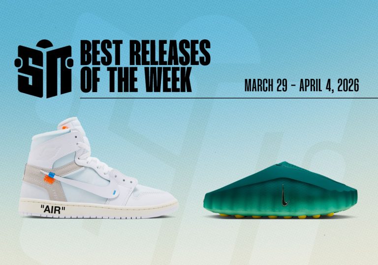 Lançamentos de tênis abril 2026: Virgil Abloh x Air Jordan 1 e mais