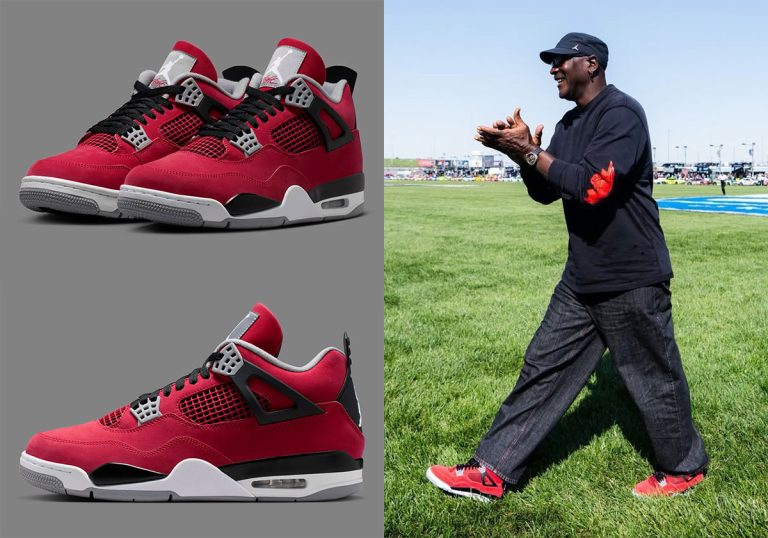 Michael Jordan resgata jeans largos com Air Jordan 4 Toro Bravo em retorno global