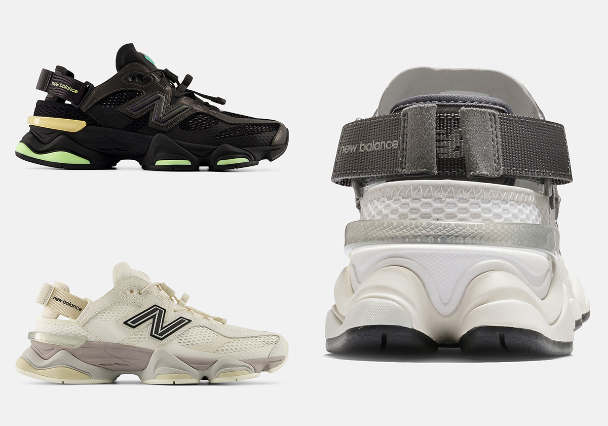 New Balance 9060 Mule traz estética gorpcore tecnológica para 2026