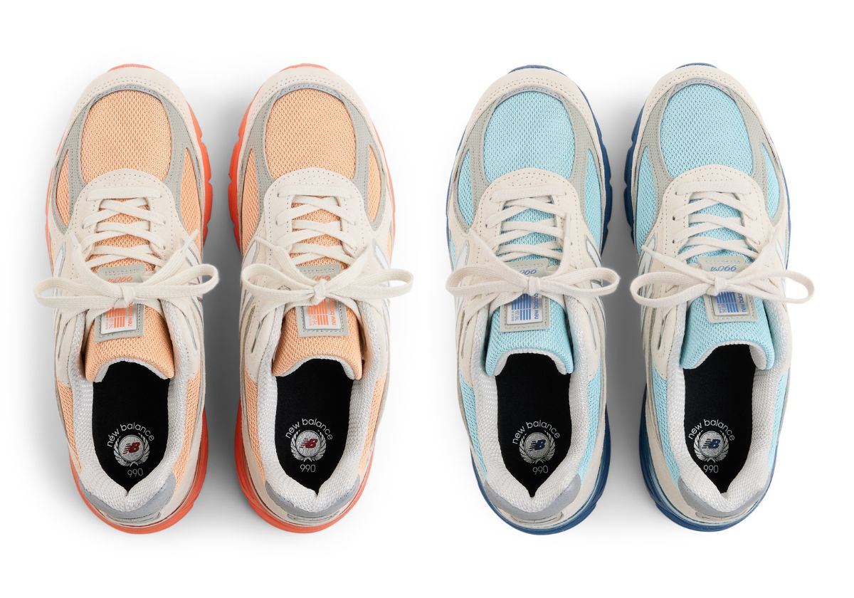 New Balance 990v4 Tangerine ganha edição vibrante para o verão
