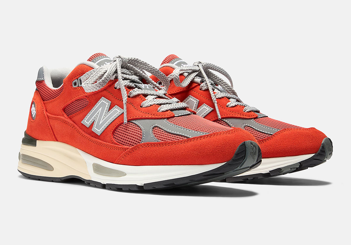 New Balance 991v2 Grenadine estreia em abril com visual laranja