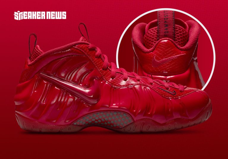 Nike Air Foamposite One Gym Red volta em 2026 em retro icônico