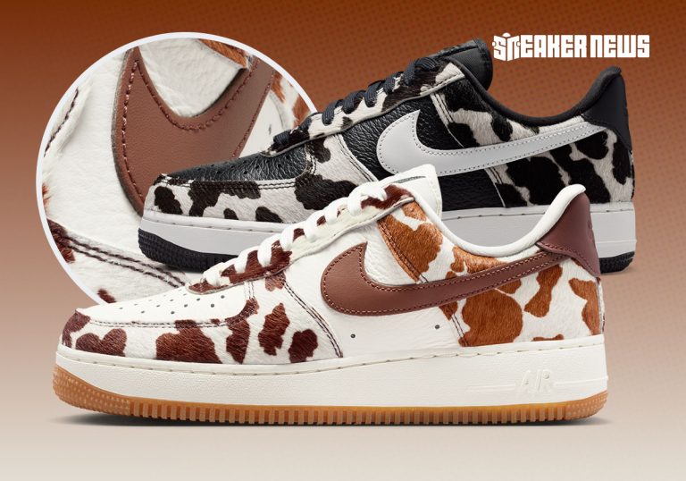 Nike Air Force 1 Low Cow Print traz nova fase experimental