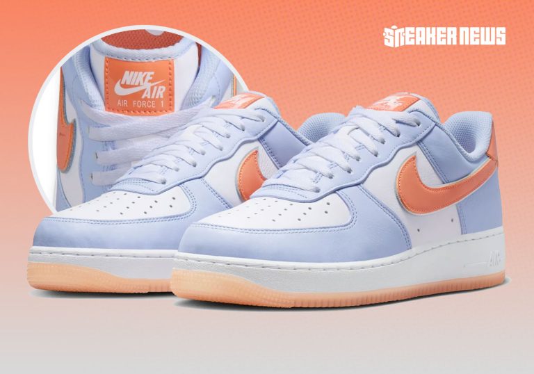 Nike Air Force 1 Low Hydrogen Blue é lançado em versão primaveril