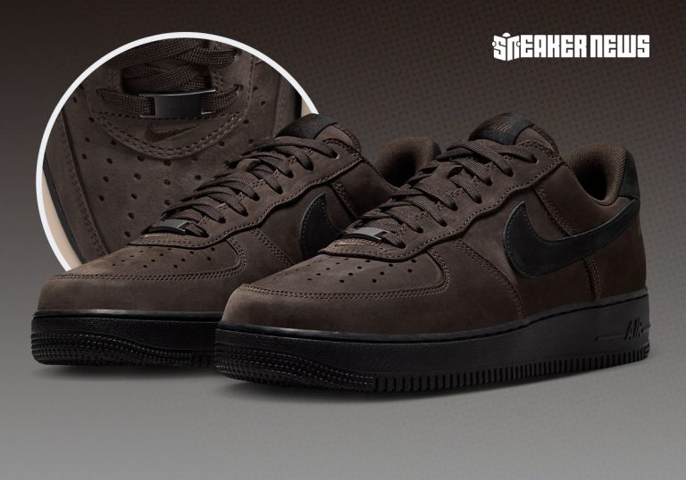Nike Air Force 1 Low Premium Black Tea ganha lançamento global