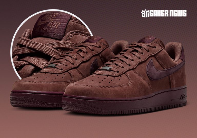 Nike Air Force 1 Low Premium Red Sepia ganha lançamento global em 2026