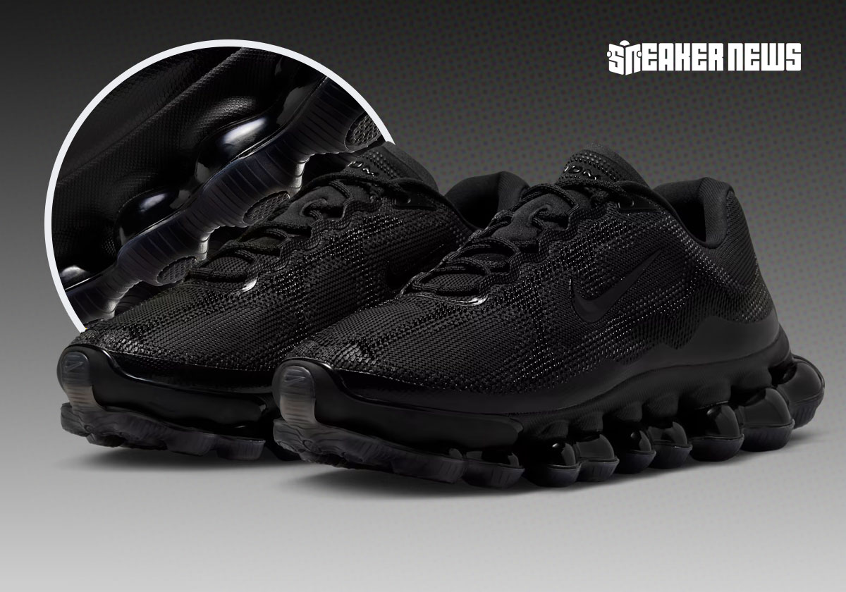 Nike Air Liquid Max Triple Black é lançado com foco em amortecimento avançado