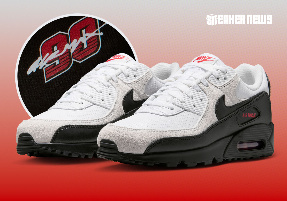 Nike Air Max 90 Racing Black/White chega com visual auto-inspired discreto