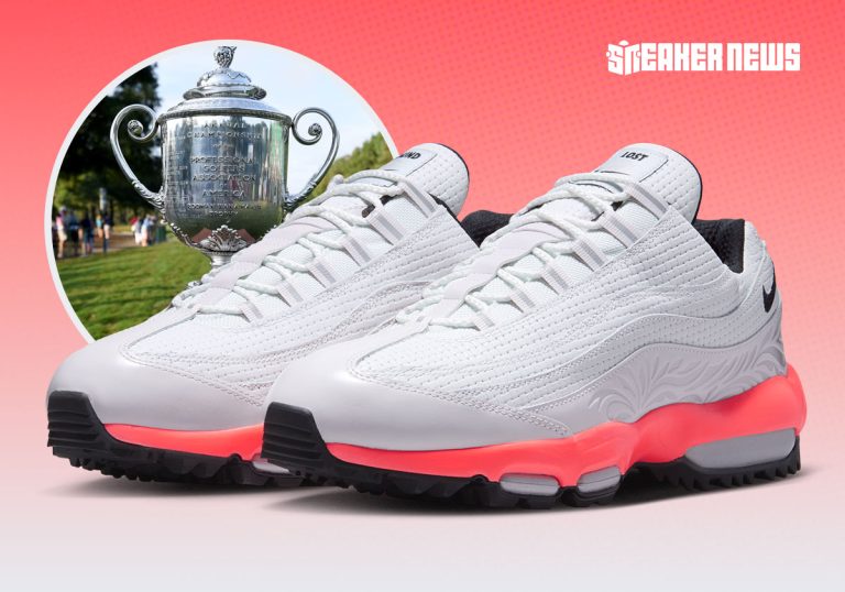 Nike Air Max 95 Golf Lost and Found resgata troféu Wanamaker