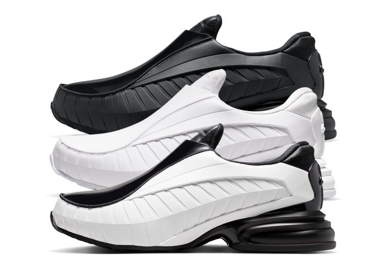 Nike lança Comme des Garçons x Nike Air Max Dolce all-black com visual sneaker loafer