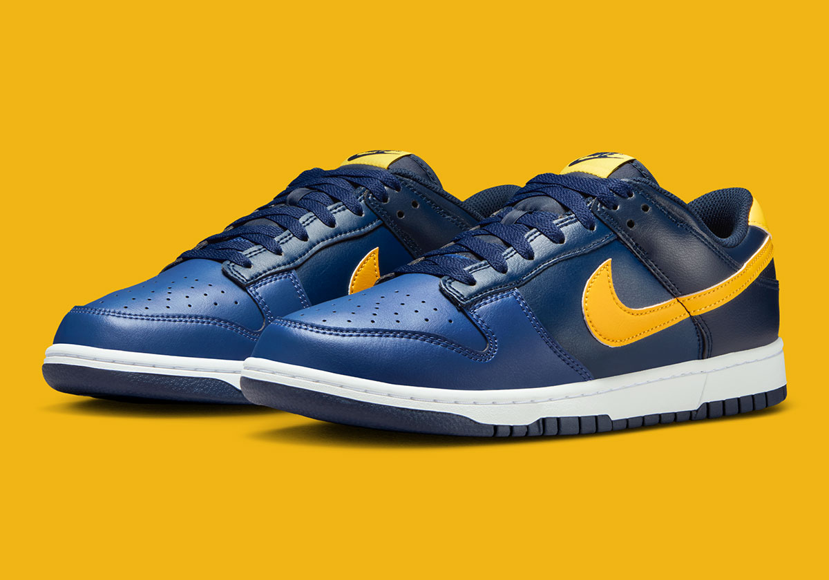 Nike Dunk Low Michigan homenageia fase vitoriosa dos Wolverines