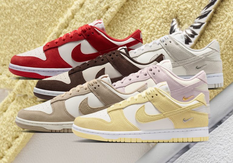 Nike Dunk Low Mini Swoosh ganha pack em tons pastel premium
