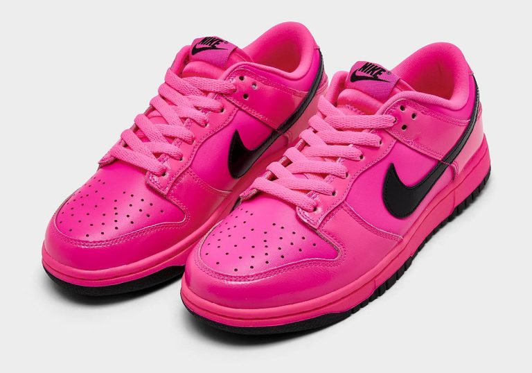 Nike Dunk Low Pink Blast resgata visual neon dos anos 2000