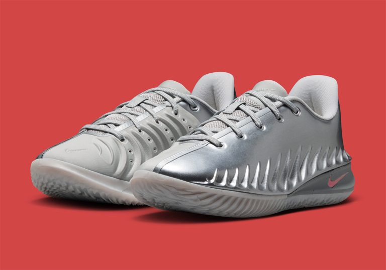 Nike GT Cut 4 Metallic Silver destaca visual futurista em nova versão GS