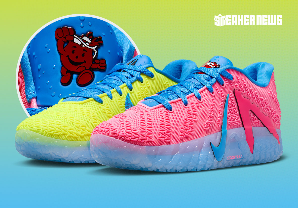 Nike Ja 3 Kool-Aid chega em maio de 2026 com visual inspirado na bebida