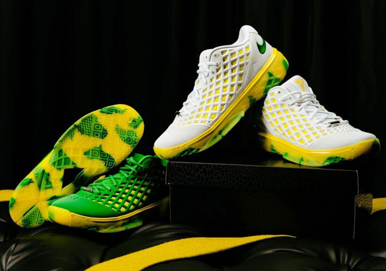 Nike Kobe 3 Low Protro ganha edição Oregon PE antes do March Madness