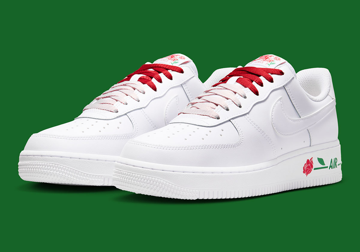Nike relança Air Force 1 Low Roses com novo visual floral