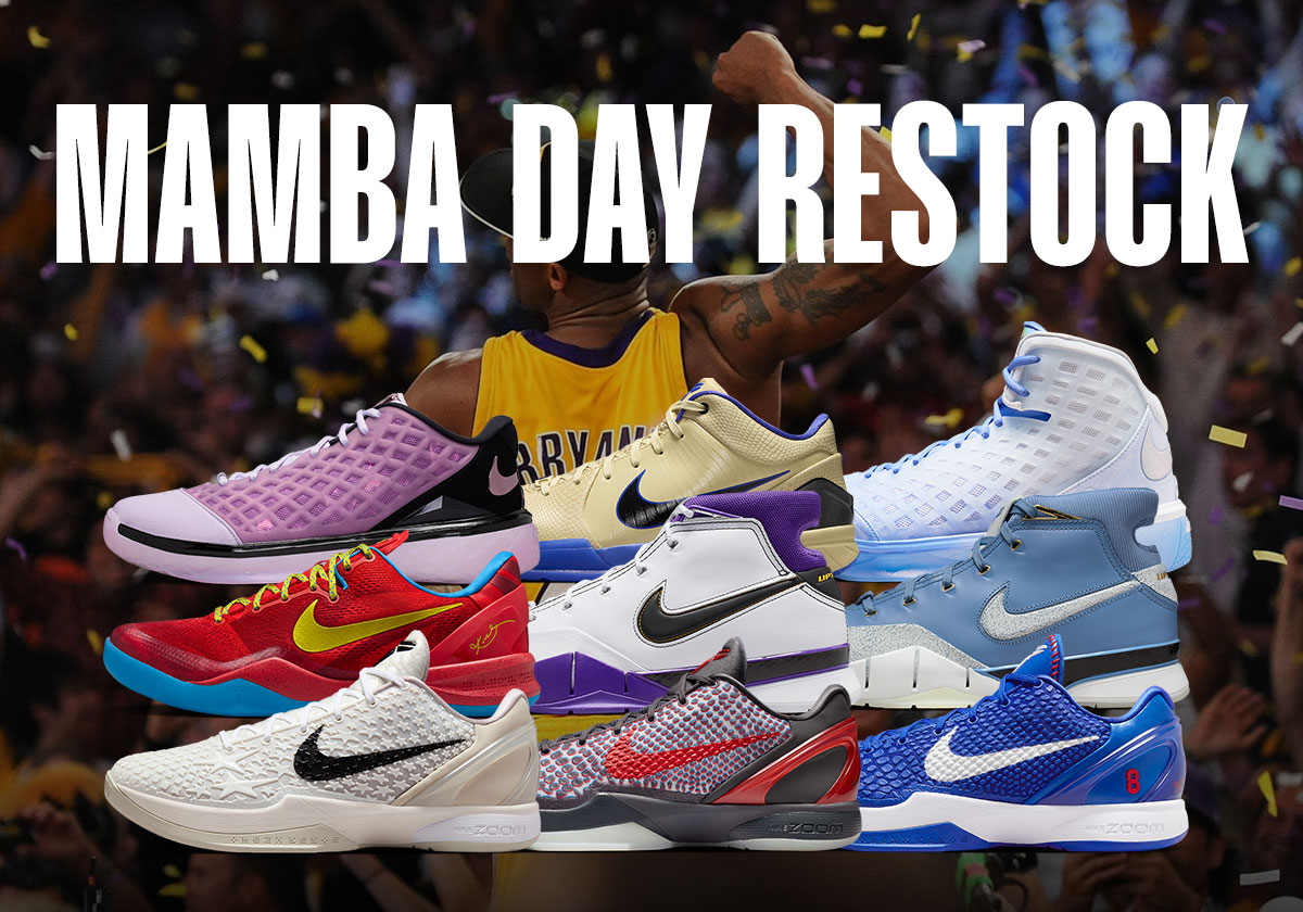 Nike lança grande restock de tênis Nike Kobe no Mamba Day