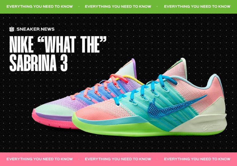 Nike Sabrina 3 What The marca retorno do conceito à linha de basquete