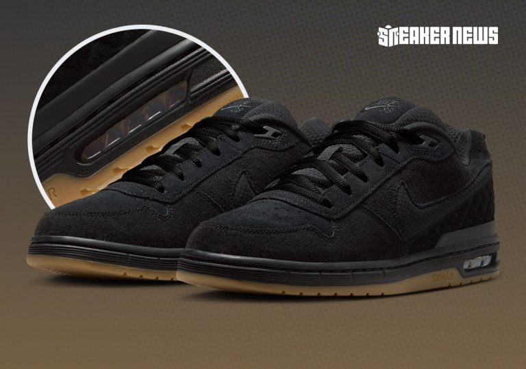 Nike SB P-Rod 1 Black/Gum resgata clássico do skate em 2026