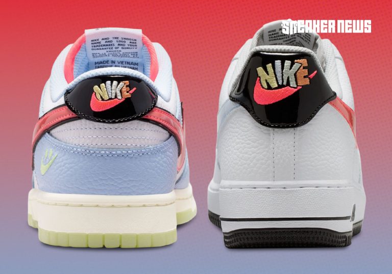 Nike Smiley Face traz Air Force 1 e Dunk Low em pack de verão
