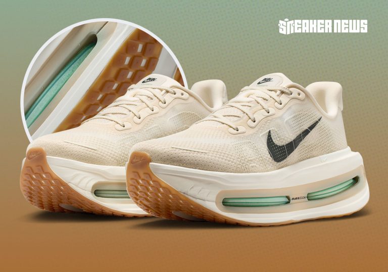 Nike Vomero Premium Pale Ivory chega com sola gum e apelo lifestyle