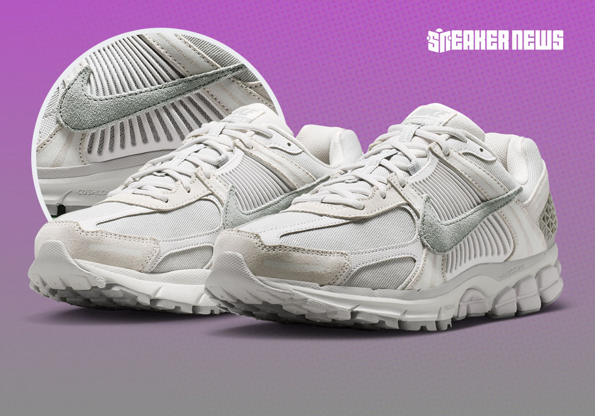 Nike Zoom Vomero 5 Vast Grey traz visual retrô em canvas para 2026