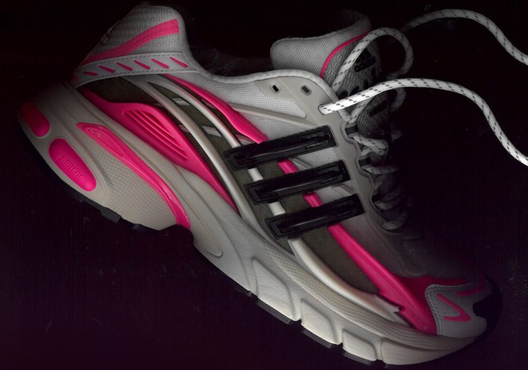 Pharrell Williams revela adidas Jellyfish rosa vibrante cobiçado por sneakerheads