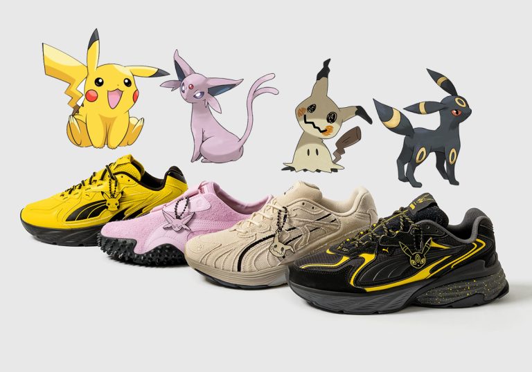 PUMA lança coleção Pokémon Sun and Moon com tênis Dia & Noite