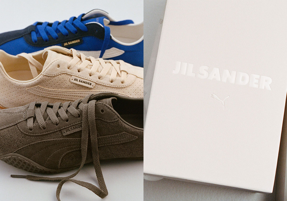 Puma Jil Sander K-Street resgata running retrô em collab minimalista