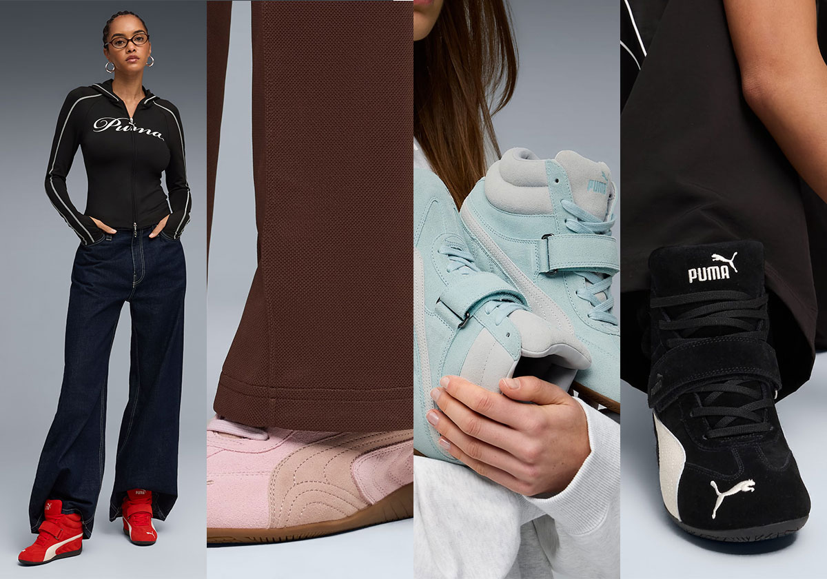 Puma Speedcat Wedge ganha novas colorways em camurça para abril de 2026
