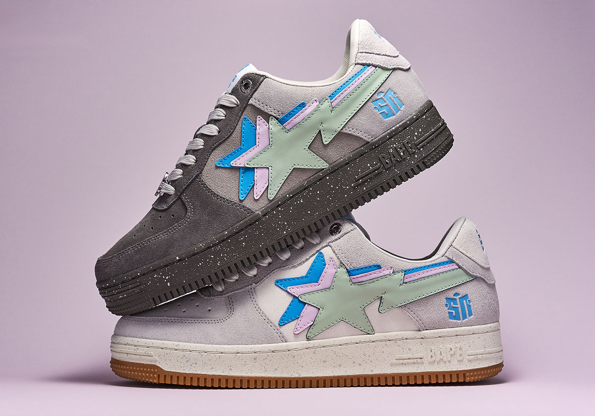 Sneaker News x BAPE STA chega em colaboração limitada de tênis