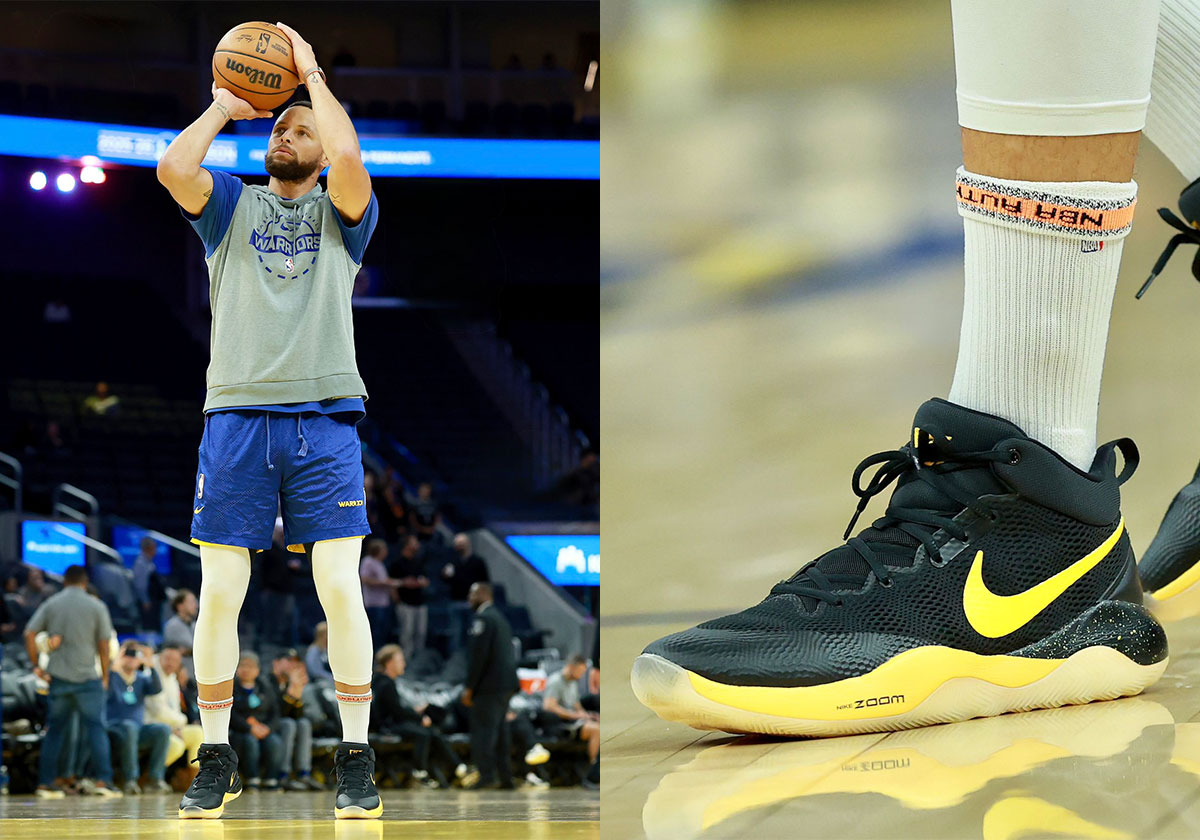 Steph Curry usa Nike Zoom Rev 2017 de Draymond Green e agita cena sneaker