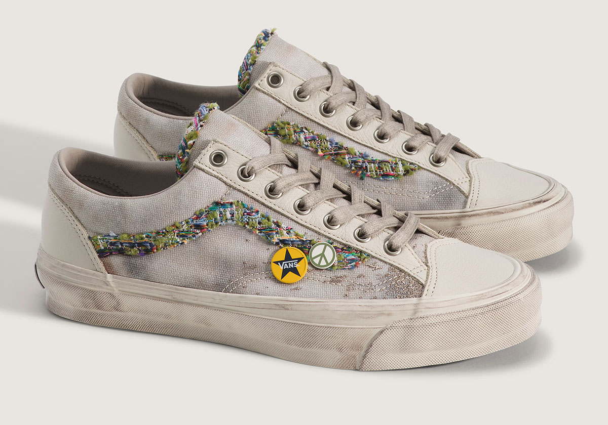 Vans Old Skool 36 Souvenir Oatmeal reforça tênis lifestyle