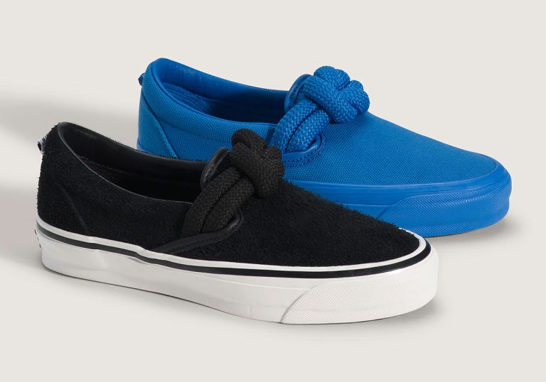 Vans Slip-On 98 Knot traz nós náuticos gigantes aos sneakers