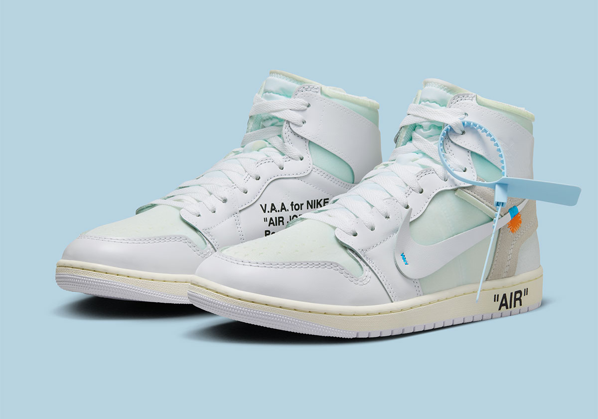Virgil Abloh Archive x Air Jordan 1 Alaska tem lançamento global ampliado