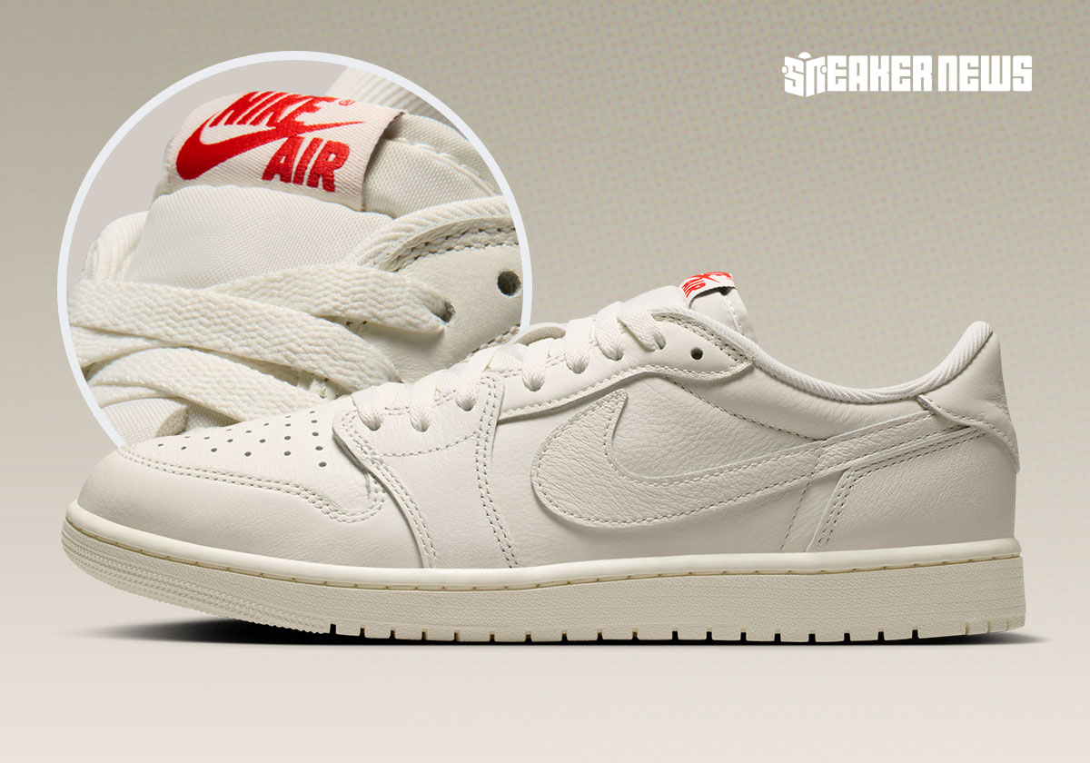 Air Jordan 1 Low OG Sail ganha lançamento global em 2026