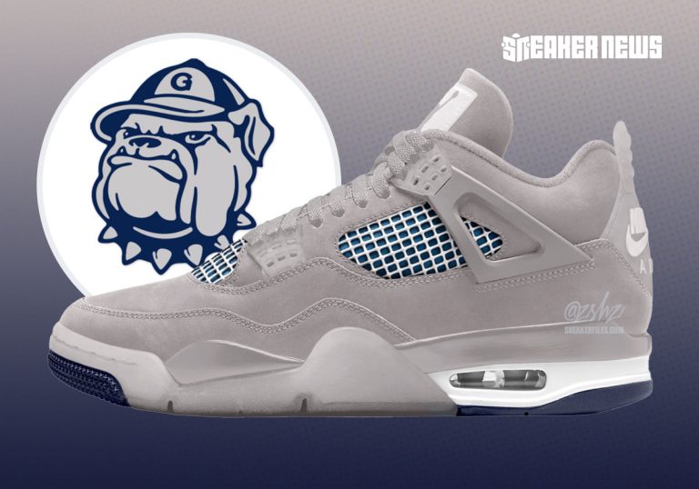 Air Jordan 4 “Georgetown” homenageia basquete universitário em 2027