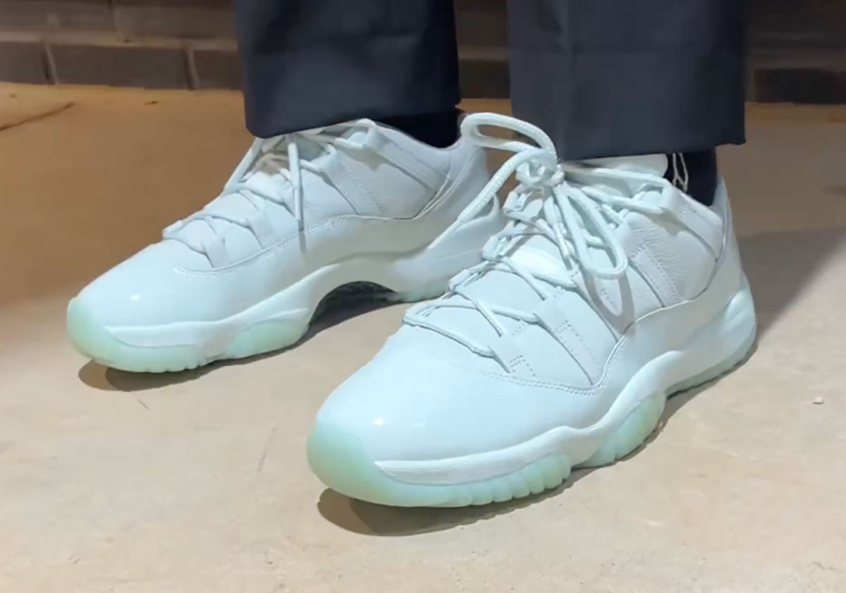 JAIDE x Air Jordan 11 Low Fiberglass inaugura colaborações do modelo em 2026