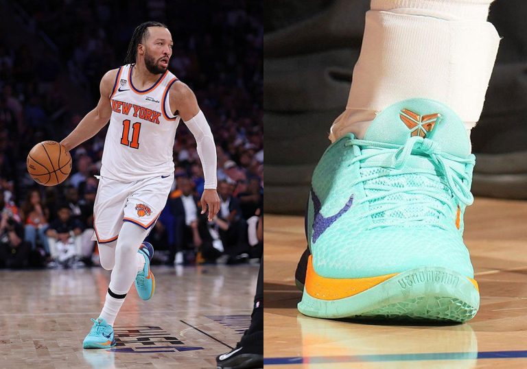 Jalen Brunson estreia Nike Kobe 6 custom em jogo 3 das Finais da NBA