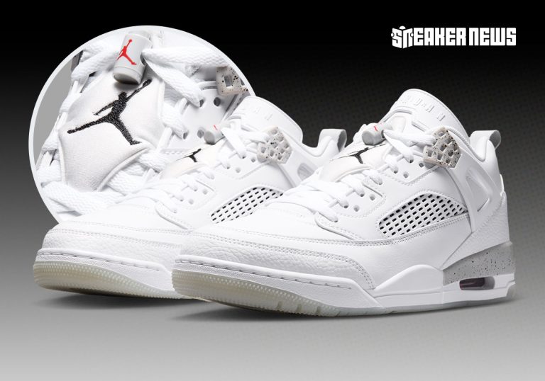 Jordan Spiz’ike Low White Cement reforça legado clássico da Jordan Brand