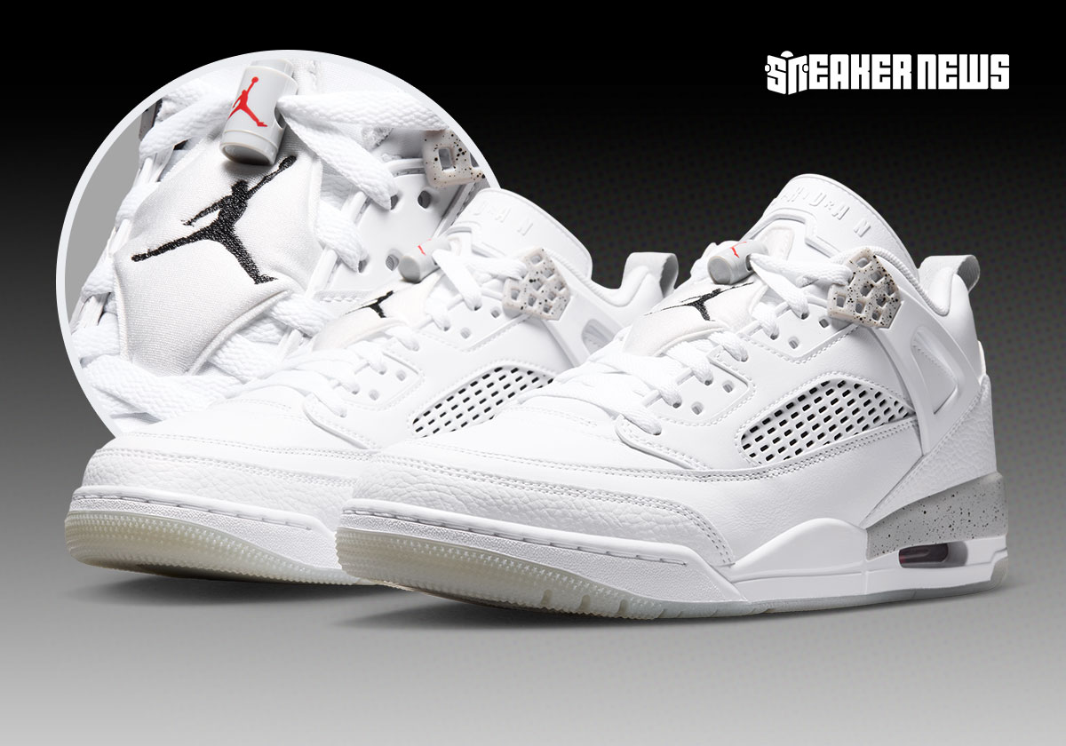 Jordan Spiz’ike Low White Cement reforça legado clássico da Jordan Brand