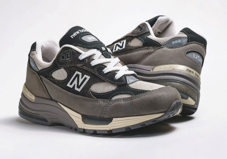 New Balance 992 Shadow Grey é destaque da linha Made in USA 2026