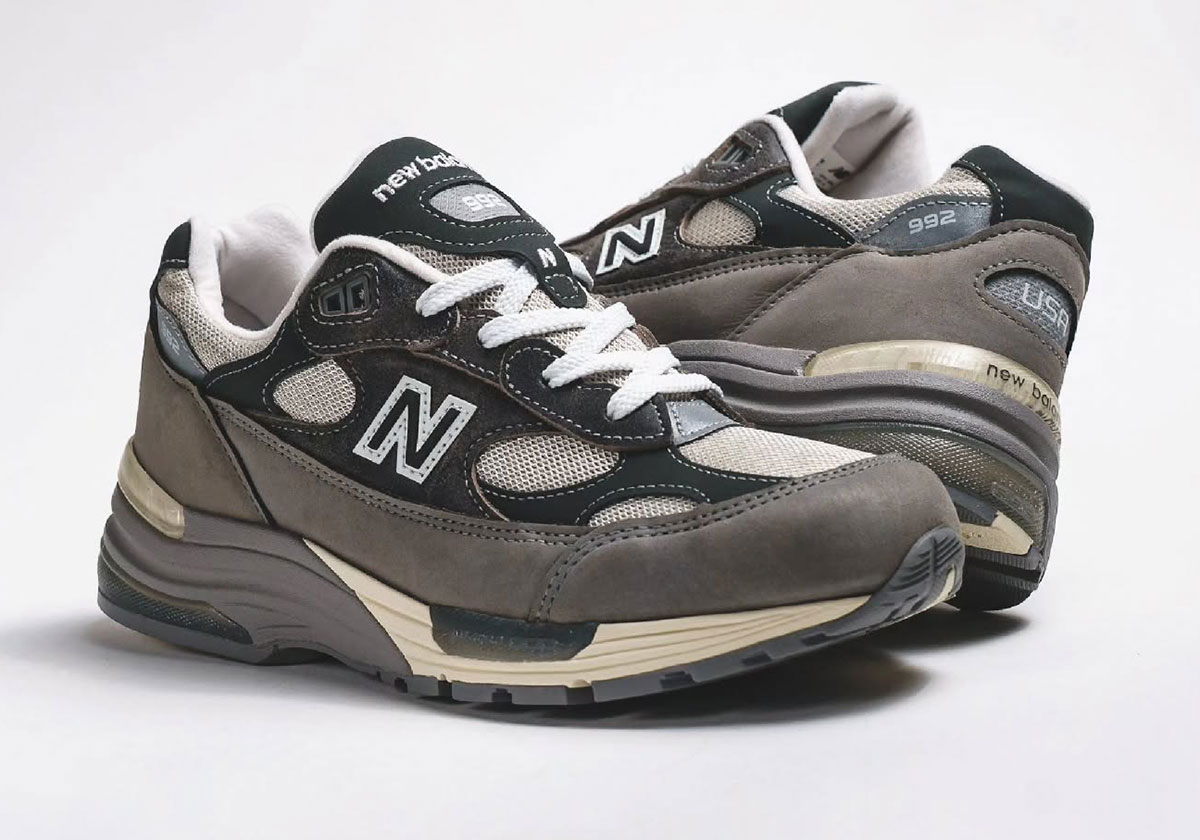 New Balance 992 Shadow Grey é destaque da linha Made in USA 2026