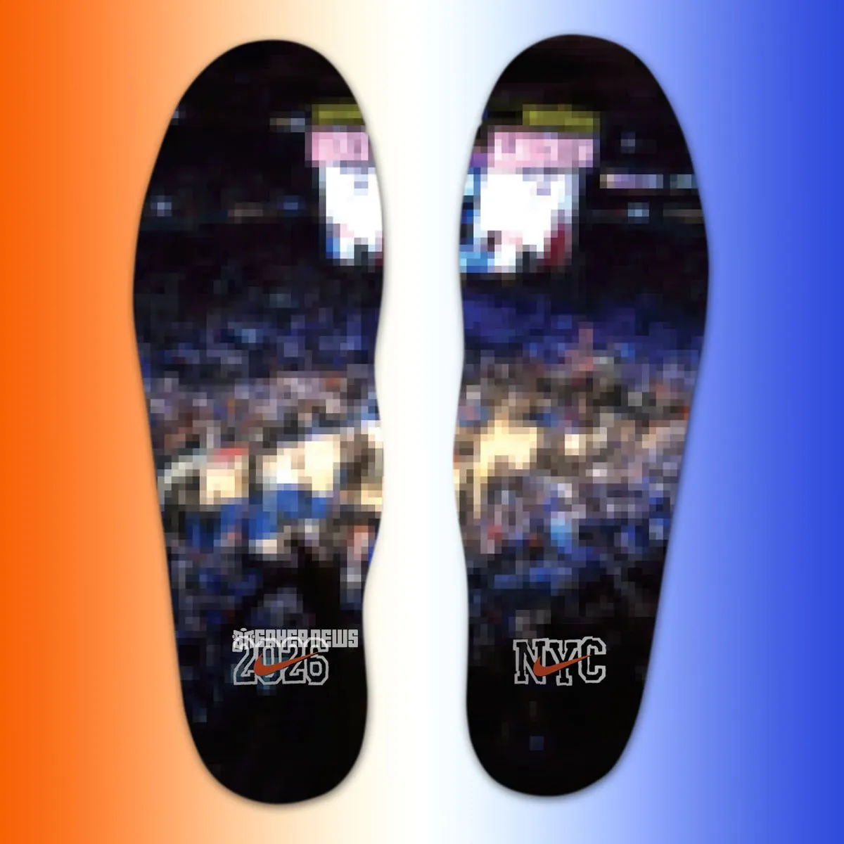 Nike Put Madison Square Garden In This Air Force 1 Ahead Of Knicks Parade