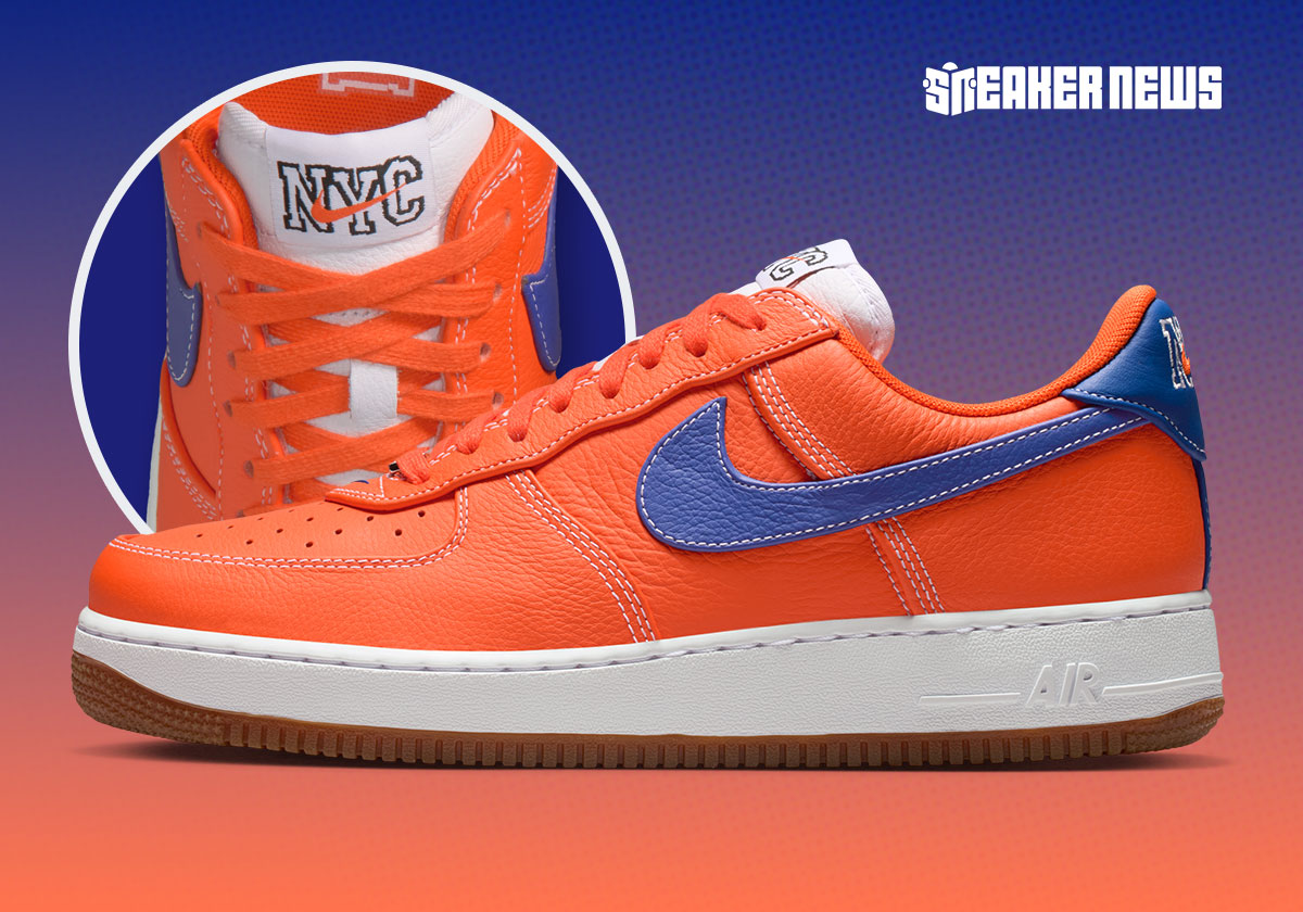 Nike Air Force 1 Low Knicks retorna em 2026 com edição Nike NYC